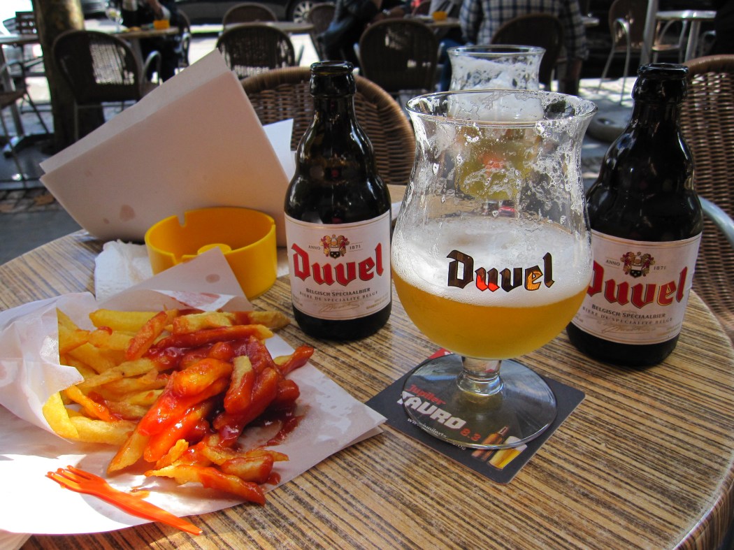 This lunch was rudely interrupted by my breastfeeding infant