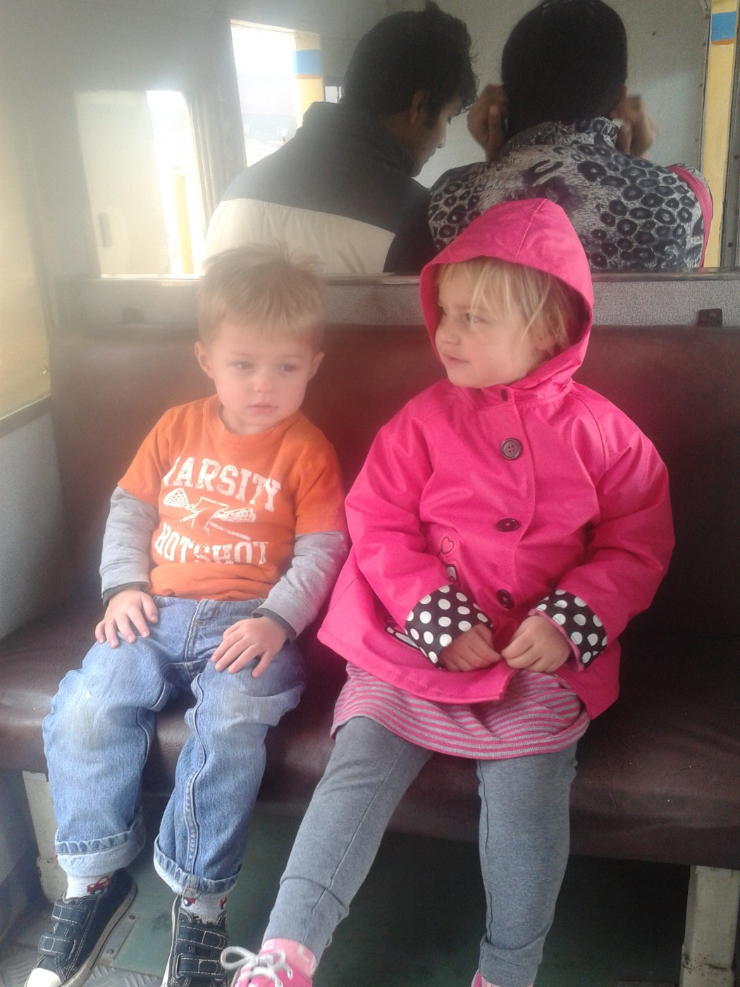 They could ride this thing all day. 